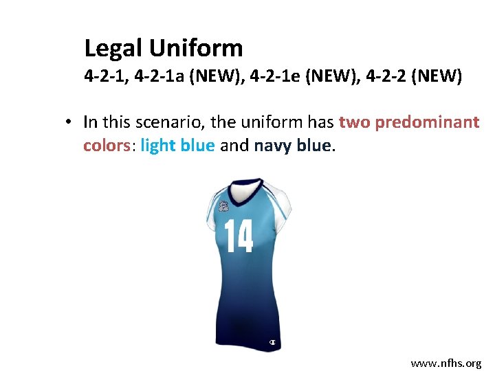 Legal Uniform 4 -2 -1, 4 -2 -1 a (NEW), 4 -2 -1 e