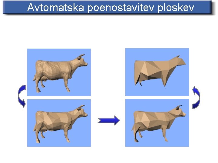 Avtomatska poenostavitev ploskev 