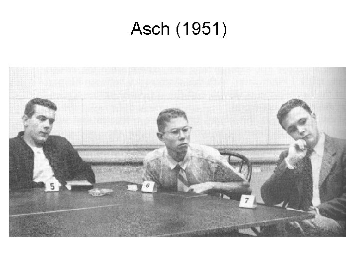 Asch (1951) 