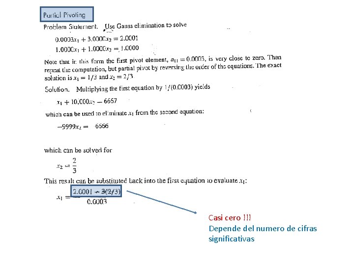 Casi cero !!! Depende del numero de cifras significativas 