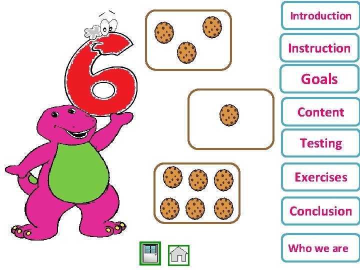 Introduction Instruction Goals Content Testing Exercises Conclusion Who we are 