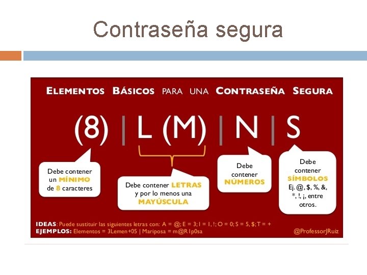 Contraseña segura 