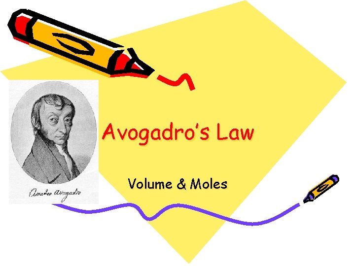 Avogadro’s Law Volume & Moles 