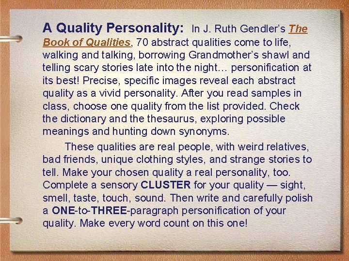 A Quality Personality: In J. Ruth Gendler’s The Book of Qualities, 70 abstract qualities