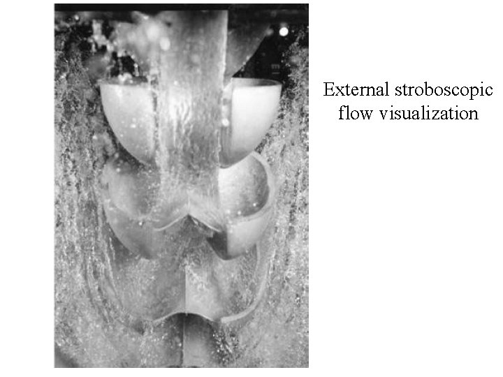 External stroboscopic flow visualization 