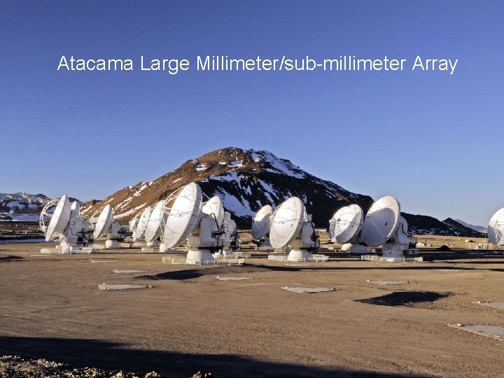 Atacama Large Millimeter/sub-millimeter Array 