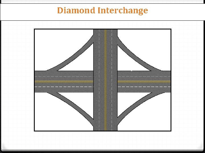 Diamond Interchange 