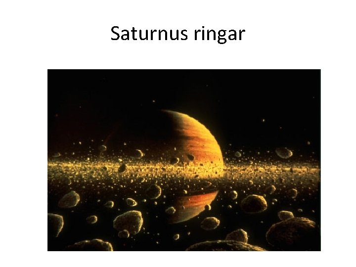 Saturnus ringar 