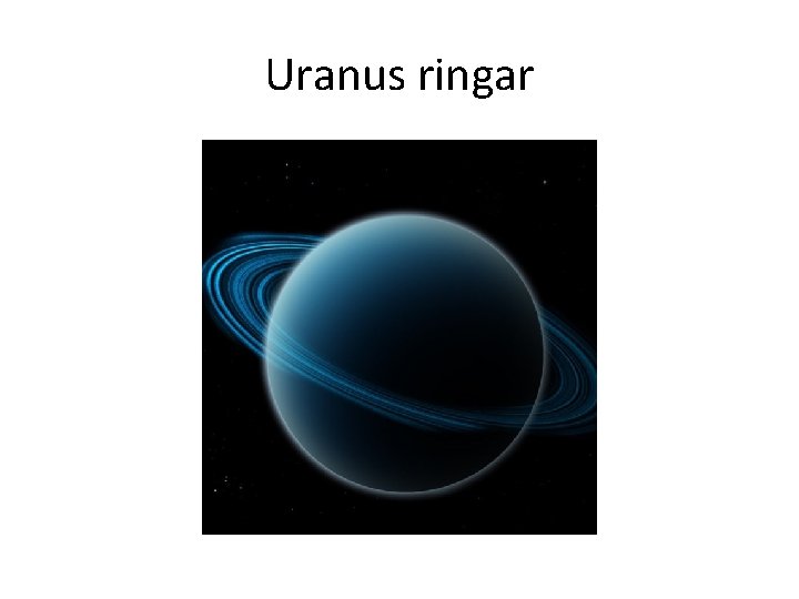 Uranus ringar 