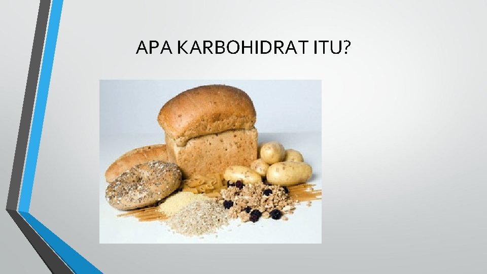 APA KARBOHIDRAT ITU? 