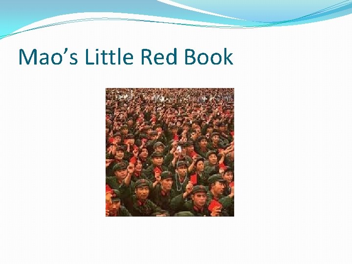 Mao’s Little Red Book 