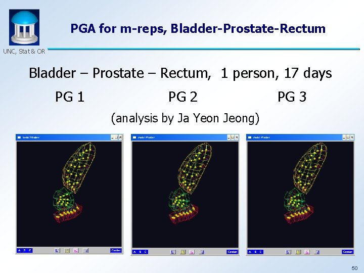 PGA for m-reps, Bladder-Prostate-Rectum UNC, Stat & OR Bladder – Prostate – Rectum, 1