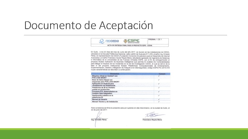 Documento de Aceptación 