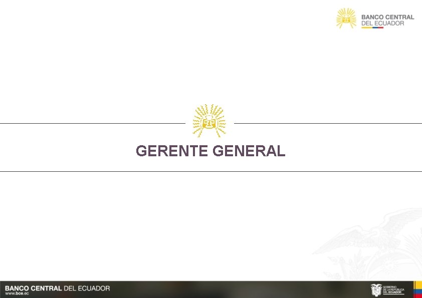 GERENTE GENERAL 
