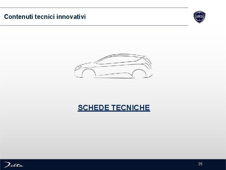  Contenuti tecnici innovativi SCHEDE TECNICHE 35 