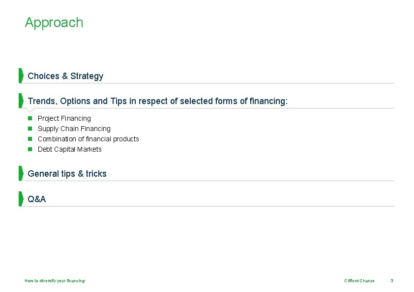 Approach Choices & Strategy Trends, Options and Tips in respect of selected forms of