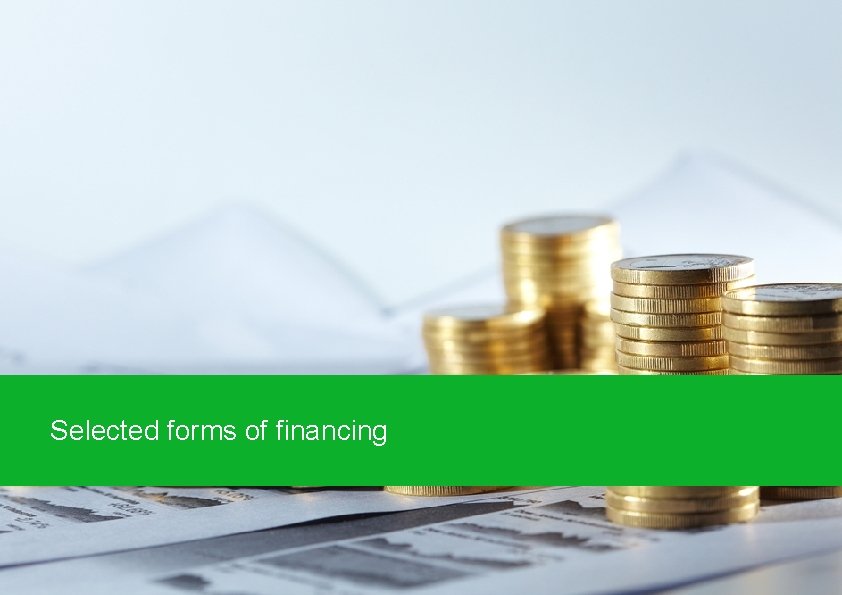 Selected forms of financing Clifford Chance 