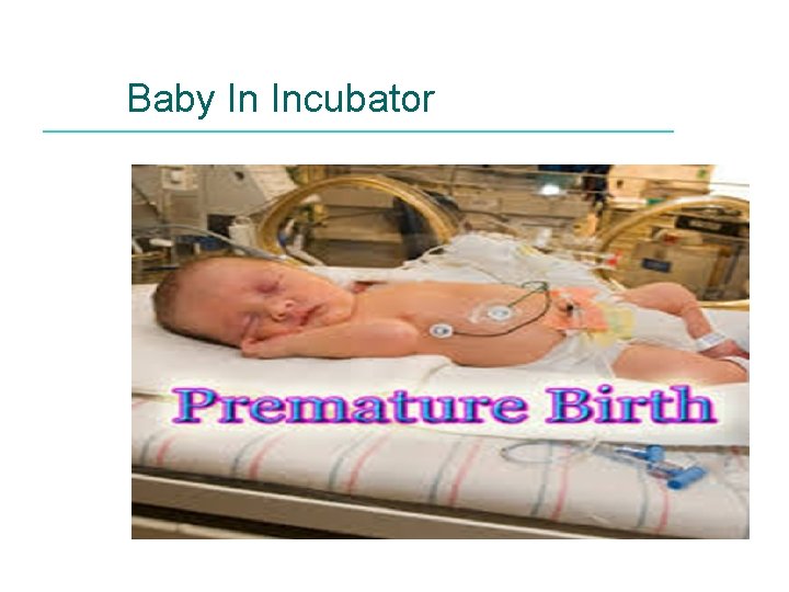 Baby In Incubator 