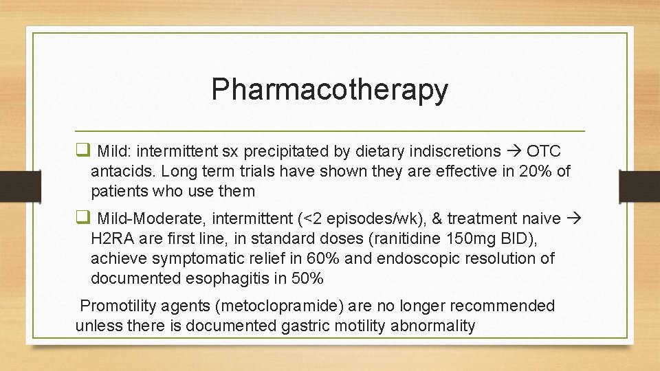 GERD John Hopkins Modules By Tamara Mansy PGY1