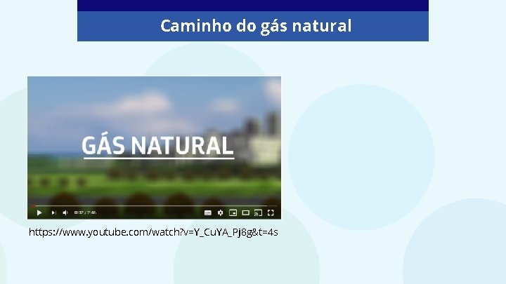 Caminho do gás natural https: //www. youtube. com/watch? v=Y_Cu. YA_Pj 8 g&t=4 s 