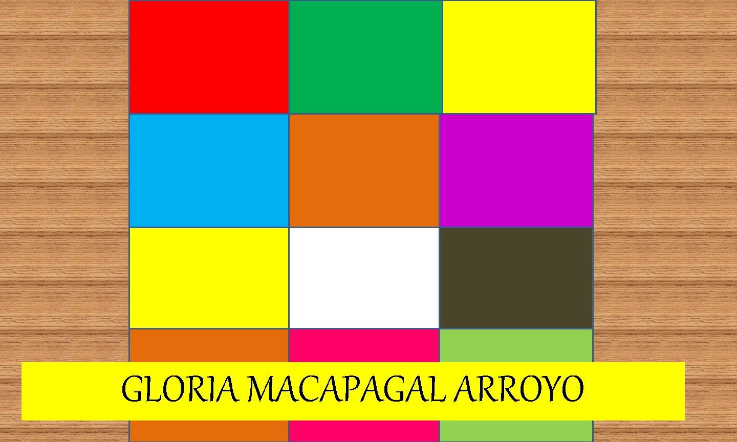 GLORIA MACAPAGAL ARROYO 