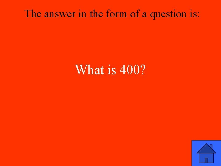 The answer in the form of a question is: What is 400? 