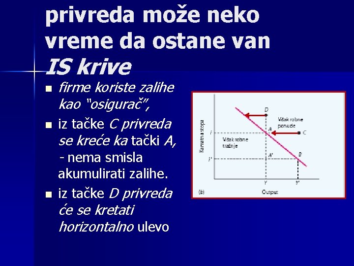 privreda može neko vreme da ostane van IS krive n n n firme koriste