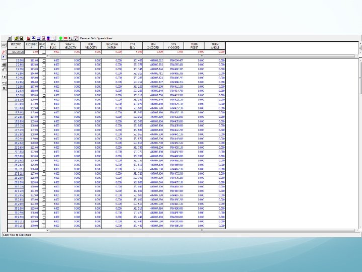 2. Seismic Processing Sequence (1) Create and load geometry Sources: Station number, X, Y, 2. Seismic Processing Sequence (1) Create and load geometry Sources: Station number, X, Y,