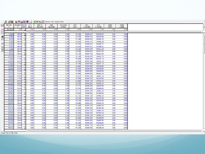 2. Seismic Processing Sequence (1) Create and load geometry Sources: Station number, X, Y,