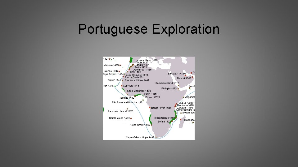 Portuguese Exploration 