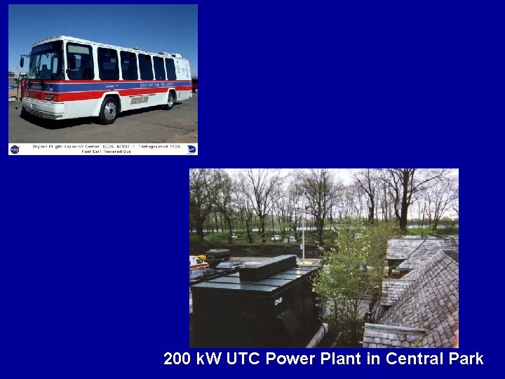 200 k. W UTC Power Plant in Central Park 