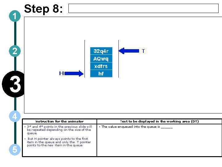 1 Step 8: 2 3 4 Instruction for the animator • 3 rd and 1 Step 8: 2 3 4 Instruction for the animator • 3 rd and