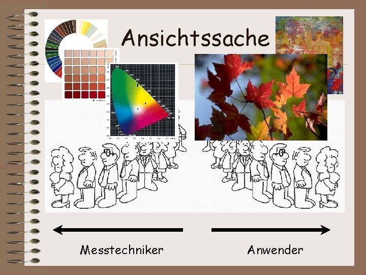 Ansichtssache Messtechniker Anwender 