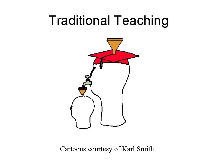 Traditional Teaching Cartoons courtesy of Karl Smith 