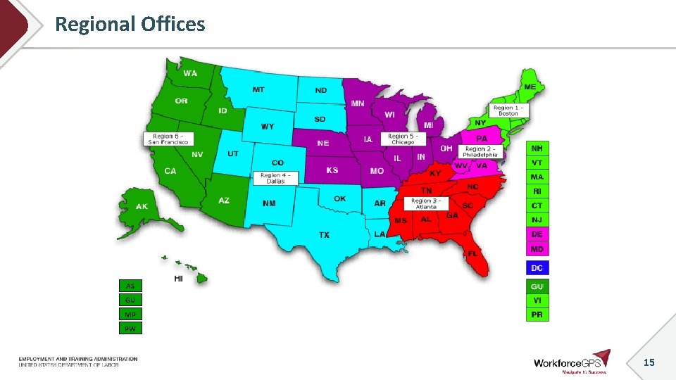 Regional Offices AS GU MP PW 15 