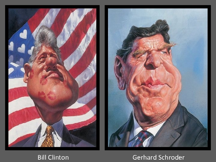 Bill Clinton Gerhard Schroder 