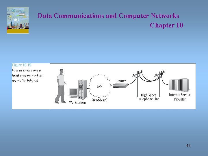 Data Communications and Computer Networks Chapter 10 45 
