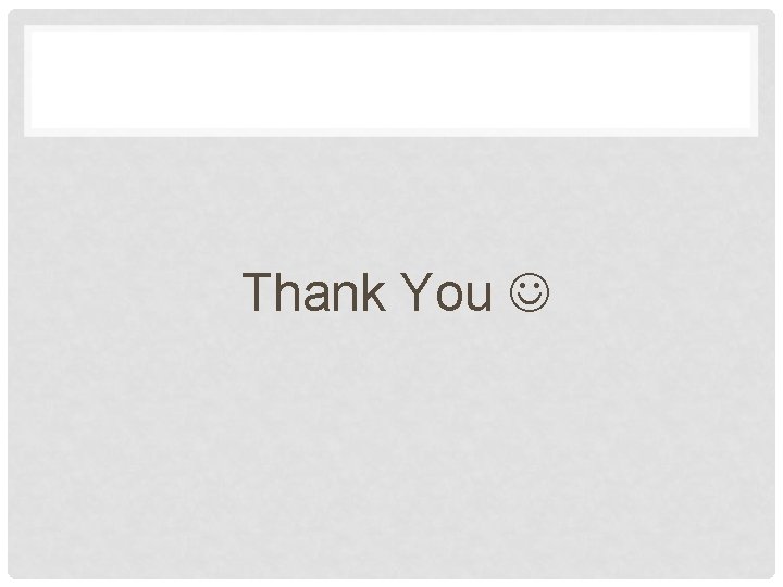 Thank You Thank You