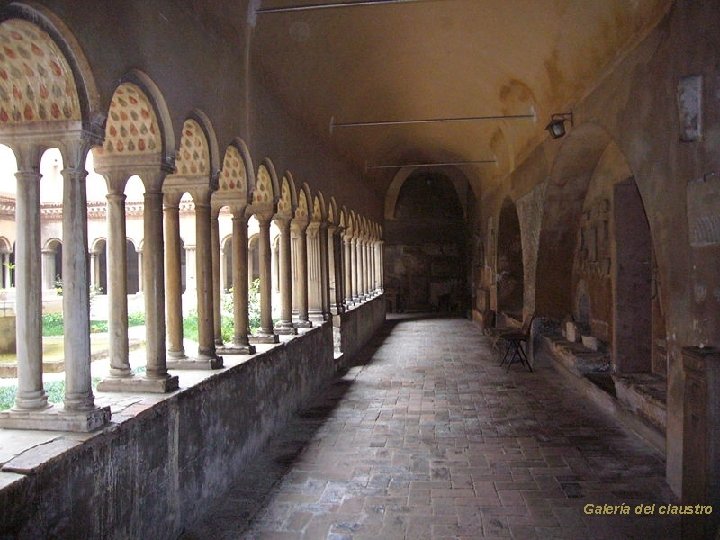 Galería del claustro 