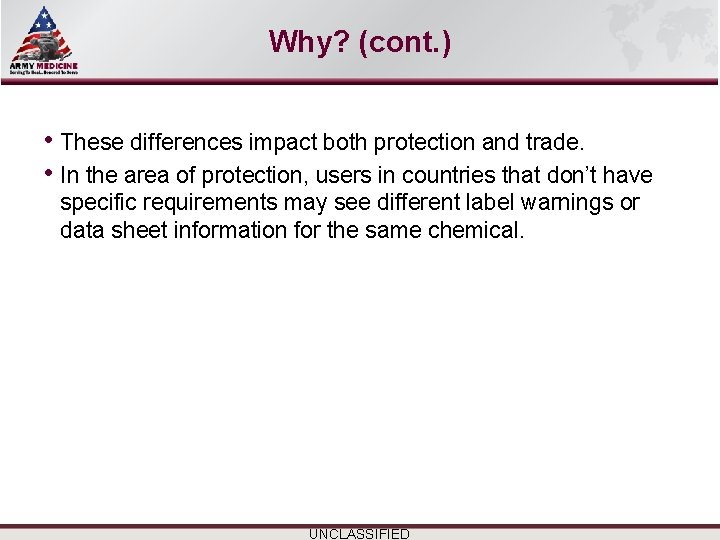 Select SLIDE MASTER to Insert Briefing Title Here Why? (cont. ) • These differences Select SLIDE MASTER to Insert Briefing Title Here Why? (cont. ) • These differences