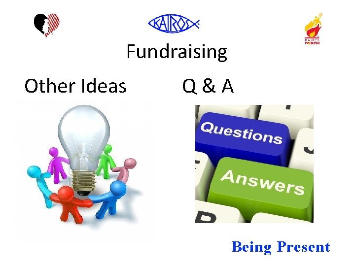 Fundraising Other Ideas Q & A Being Present 