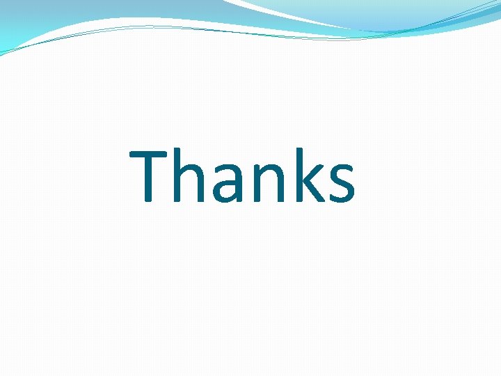 Thanks Thanks