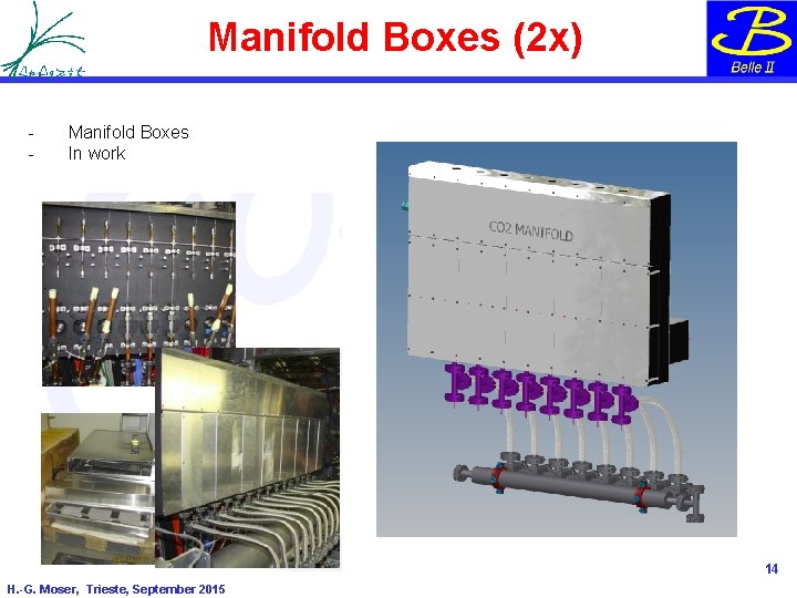 Manifold Boxes (2 x) - Manifold Boxes In work 14 H. -G. Moser, Trieste, Manifold Boxes (2 x) - Manifold Boxes In work 14 H. -G. Moser, Trieste,