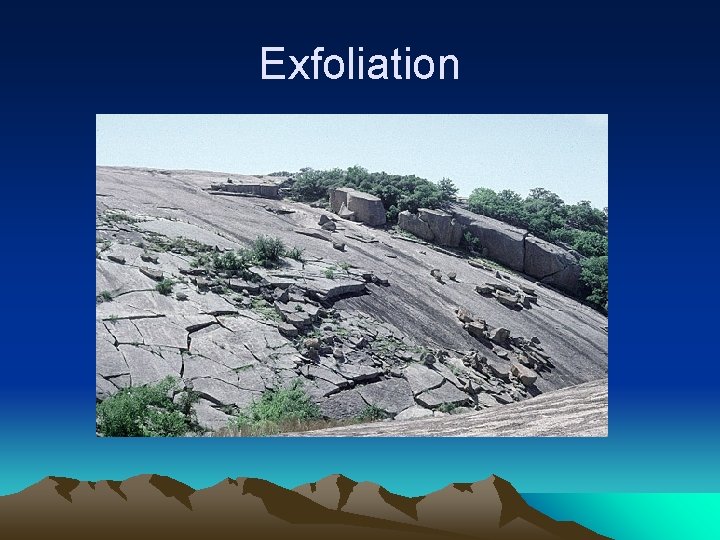 Exfoliation Exfoliation