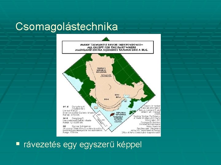 Csomagolástechnika § rávezetés egyszerű képpel 