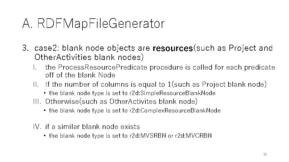 A. RDFMap. File. Generator 3. case 2: blank node objects are resources(such as Project A. RDFMap. File. Generator 3. case 2: blank node objects are resources(such as Project