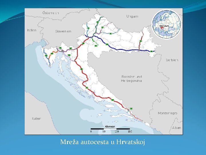Mreža autocesta u Hrvatskoj 