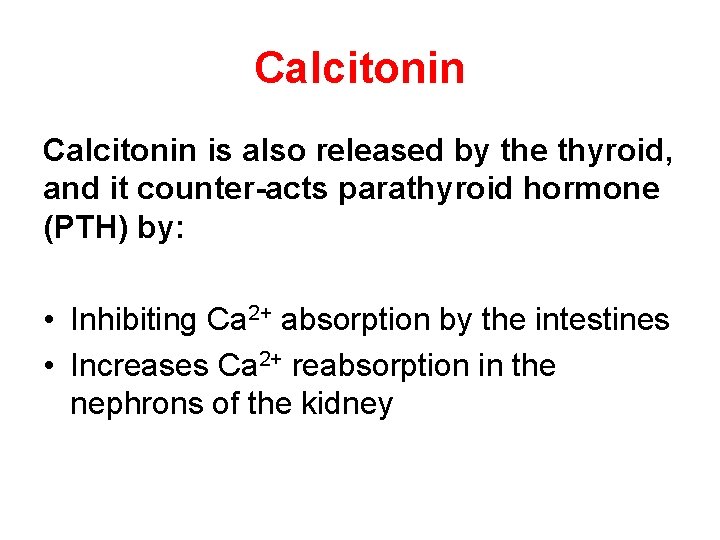 Calcitonin is also released by the thyroid, and it counter-acts parathyroid hormone (PTH) by: