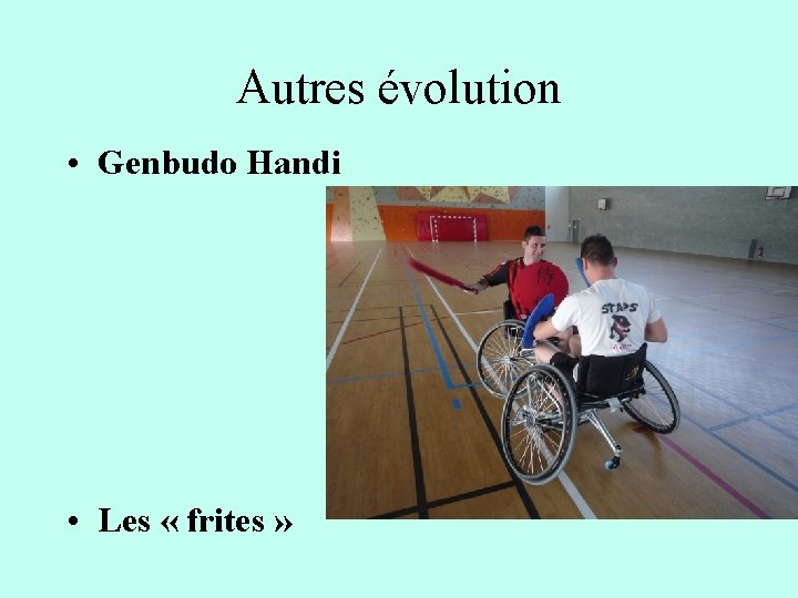 Autres évolution • Genbudo Handi • Les « frites » Autres évolution • Genbudo Handi • Les « frites »
