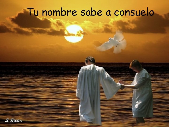 Tu nombre sabe a consuelo Tu nombre sabe a consuelo
